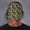 Tropical Papaya Pattern Print Baseball Cap
