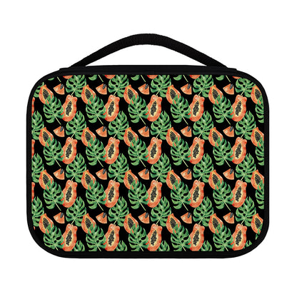 Tropical Papaya Pattern Print Classic Bible Case