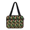 Tropical Papaya Pattern Print Double Strap Bible Bag