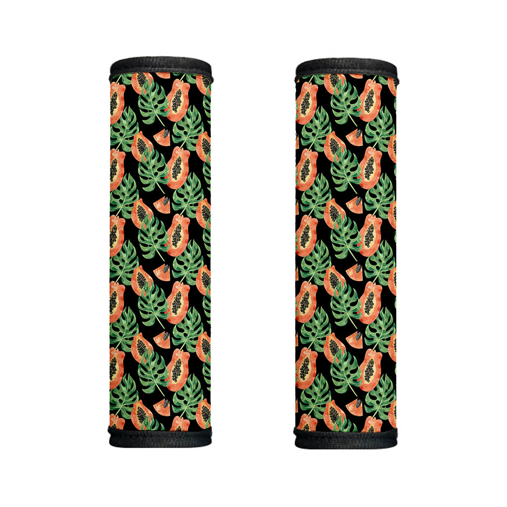 Tropical Papaya Pattern Print Handle Covers