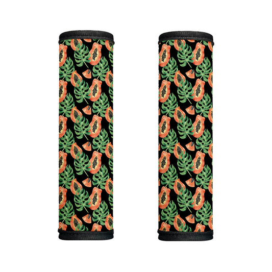Tropical Papaya Pattern Print Handle Covers