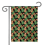 Tropical Papaya Pattern Print House Flag