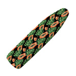 Tropical Papaya Pattern Print Ironing Board Cover