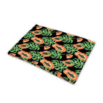 Tropical Papaya Pattern Print Pet Cooling Mat Cover