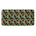 Tropical Papaya Pattern Print Towel