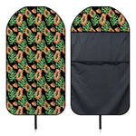 Tropical Papaya Pattern Print Waterproof Car Seat Cover