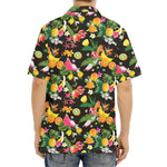 Tropical Paradise Fruits Pattern Print Aloha Shirt