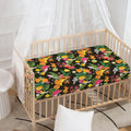 Tropical Paradise Fruits Pattern Print Baby Crib Sheet