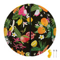 Tropical Paradise Fruits Pattern Print Basketball