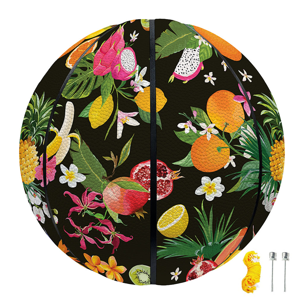Tropical Paradise Fruits Pattern Print Basketball