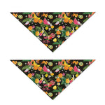 Tropical Paradise Fruits Pattern Print Dog Bandana