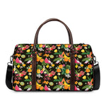 Tropical Paradise Fruits Pattern Print Duffle Bag