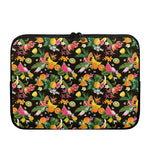 Tropical Paradise Fruits Pattern Print Laptop Sleeve