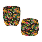 Tropical Paradise Fruits Pattern Print Office Chair Cover