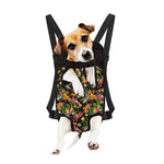 Tropical Paradise Fruits Pattern Print Pet Carrier Backpack