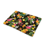 Tropical Paradise Fruits Pattern Print Pet Cooling Mat Cover