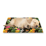 Tropical Paradise Fruits Pattern Print Pet Cooling Mat Cover