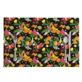 Tropical Paradise Fruits Pattern Print Placemat