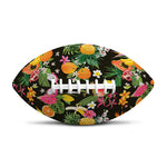 Tropical Paradise Fruits Pattern Print Rugby Ball