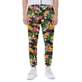 Tropical Paradise Fruits Pattern Print Joggers