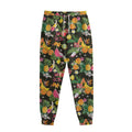 Tropical Paradise Fruits Pattern Print Sweatpants