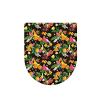 Tropical Paradise Fruits Pattern Print Toilet Lid Cover