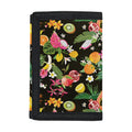 Tropical Paradise Fruits Pattern Print Trifold Wallet