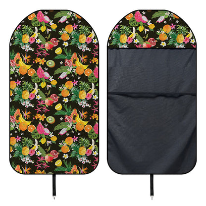 Tropical Paradise Fruits Pattern Print Waterproof Car Seat Cover