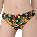 Tropical Paradise Fruits Pattern Print Women's Panties