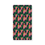 Tropical Parrot Pattern Print Baby Crib Sheet