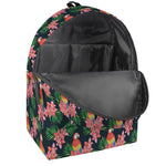 Tropical Parrot Pattern Print Backpack