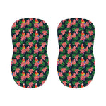 Tropical Parrot Pattern Print Bar Stool Covers