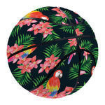 Tropical Parrot Pattern Print Basketball