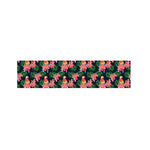 Tropical Parrot Pattern Print Bed Runner