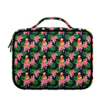 Tropical Parrot Pattern Print Briefcase Bible Bag