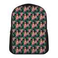 Tropical Parrot Pattern Print Casual Backpack
