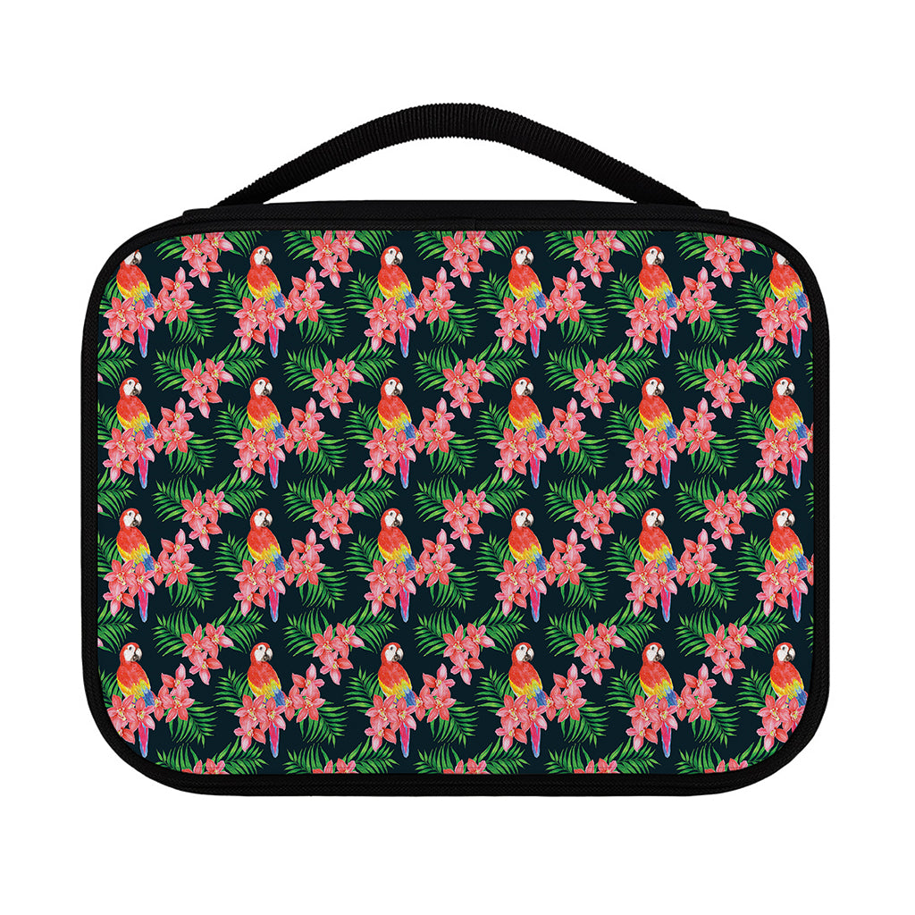 Tropical Parrot Pattern Print Classic Bible Case