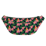 Tropical Parrot Pattern Print Fanny Pack