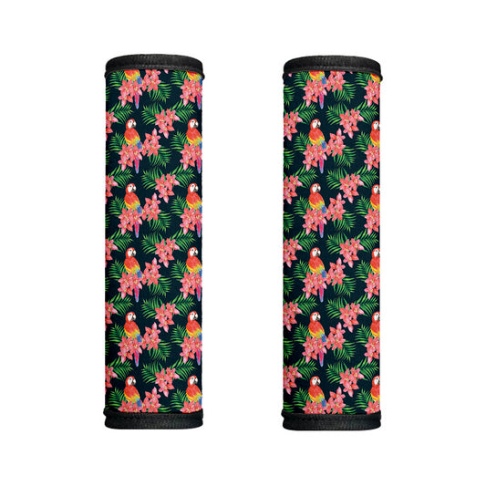 Tropical Parrot Pattern Print Handle Covers