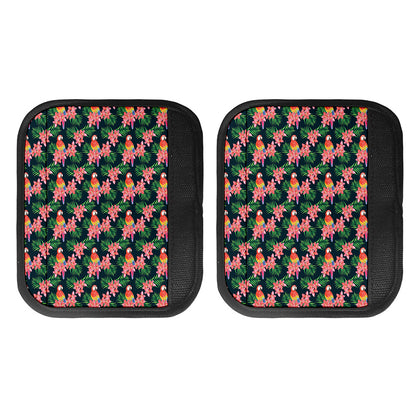 Tropical Parrot Pattern Print Handle Covers