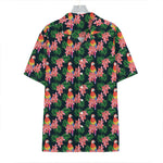 Tropical Parrot Pattern Print Hawaiian Shirt