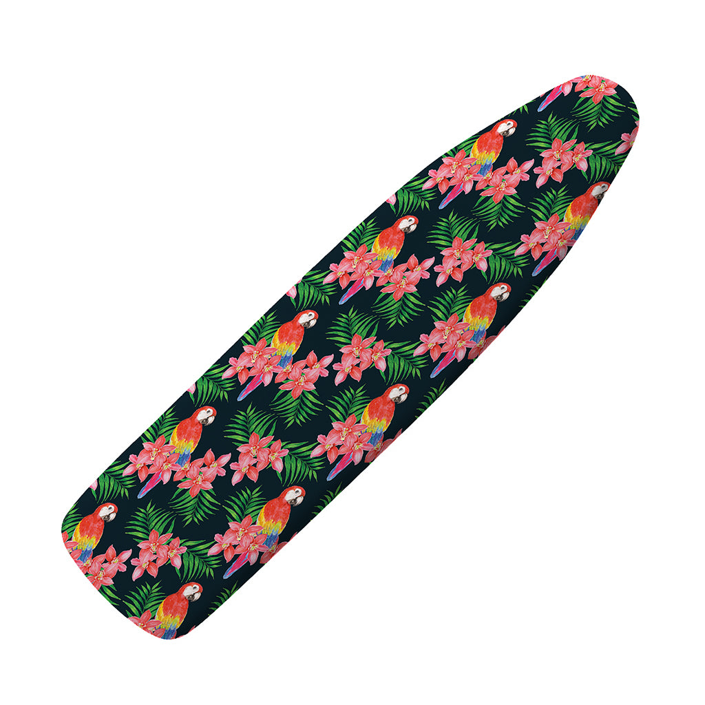 Tropical Parrot Pattern Print Ironing Board Cover