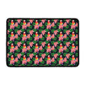 Tropical Parrot Pattern Print Kitchen Mat