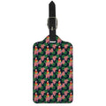 Tropical Parrot Pattern Print Luggage Tag