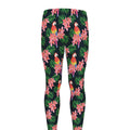 Tropical Parrot Pattern Print Men's Leggings