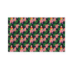 Tropical Parrot Pattern Print Polyester Flag