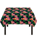 Tropical Parrot Pattern Print Tablecloth
