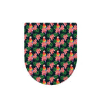 Tropical Parrot Pattern Print Toilet Lid Cover