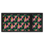 Tropical Parrot Pattern Print Trifold Wallet