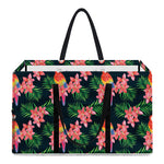 Tropical Parrot Pattern Print Utility Tote Bag